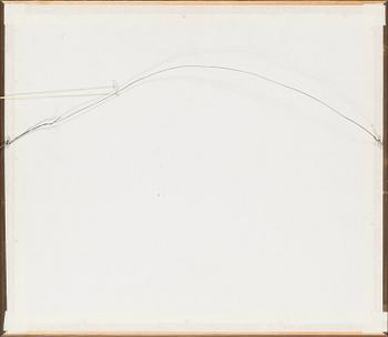 Birger Kaipiainen, teckning, tusch signerad BK -44.