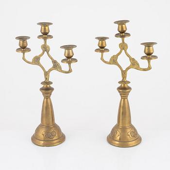 Kandelabrar, Jugend, tidigt 1900-tal.