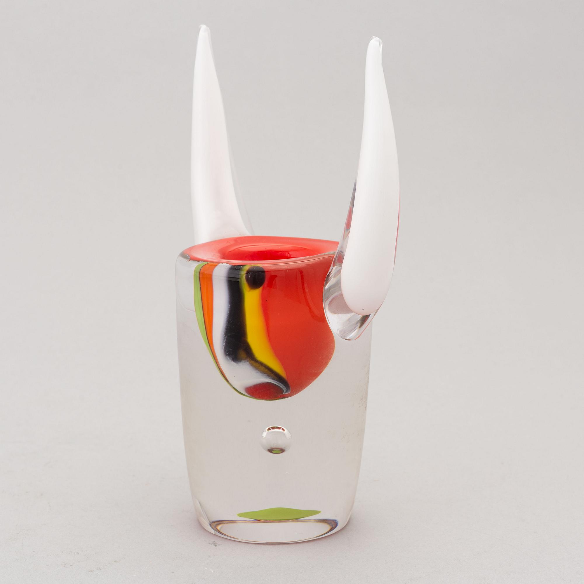 Erik Höglund, a glass sculpture, signed and numbered, Bergdala, 2012.