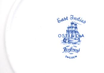 SERVISDELAR, 59 st , porslin, "Ostindia" Rörstrand.