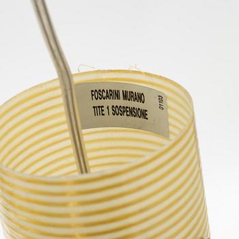 A pair of ceiling lamps by Marc Sadler for Foscarini, Italy, early 2000s.