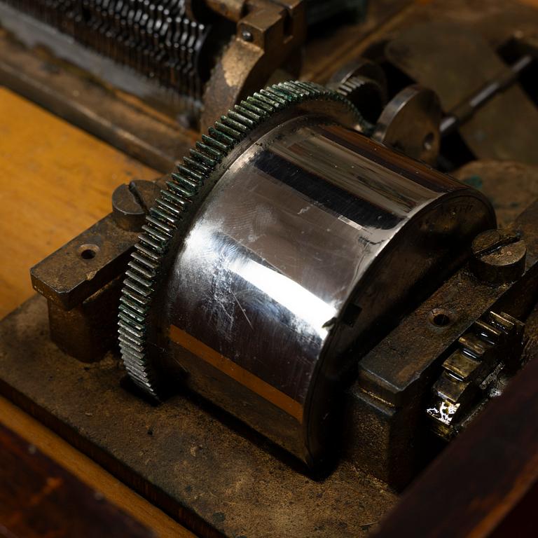 Speldosa, Orphenion, Tyskland, omkring år 1900.