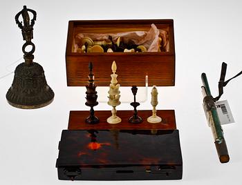 PARTI DIVERSE, 4 delar, orienten resp Italien, 1800-1900-tal.