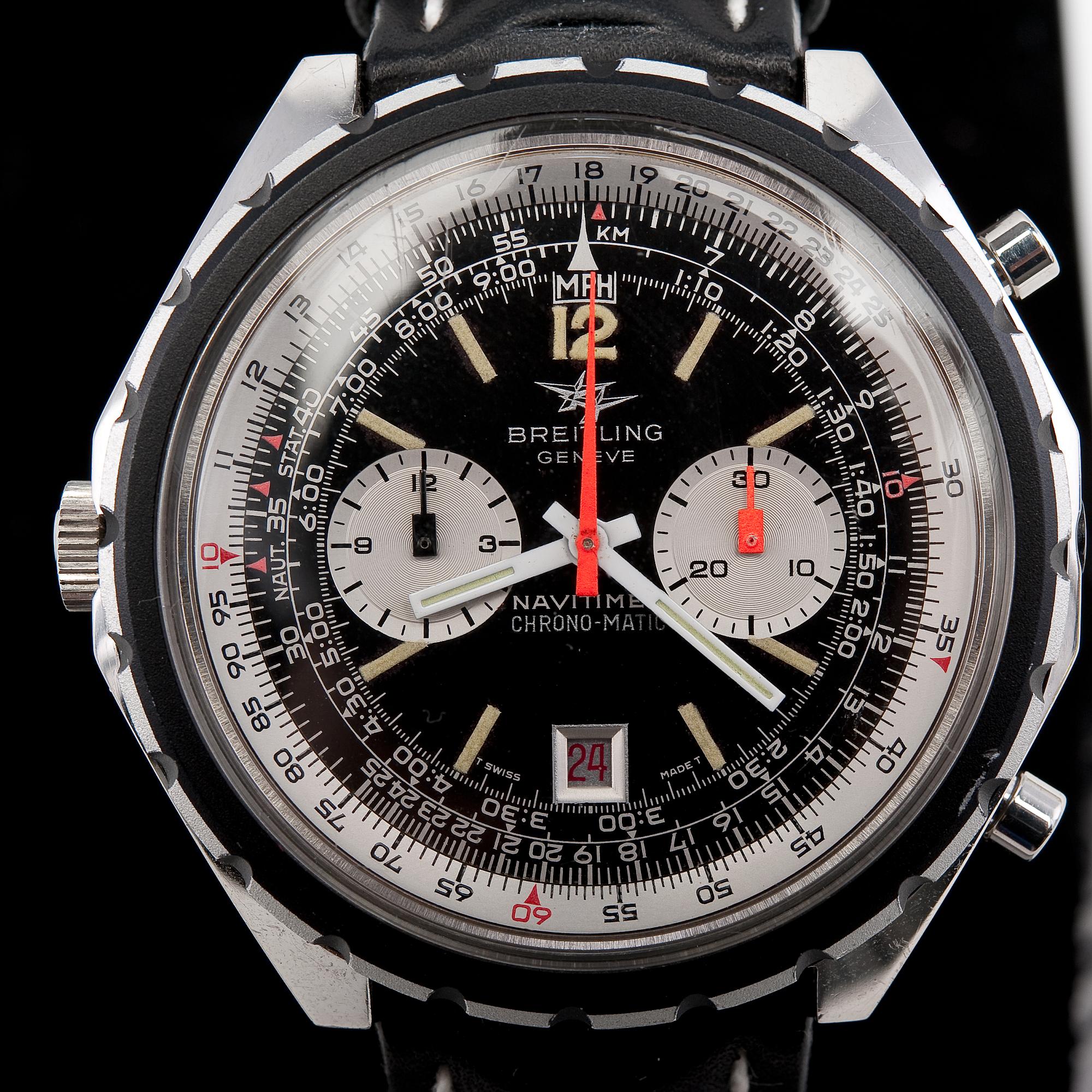A MEN'S WRISTWATCH, Breitling.