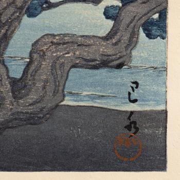 Kawase Bunjiro Hasui, 'Matoba, Takehara'.