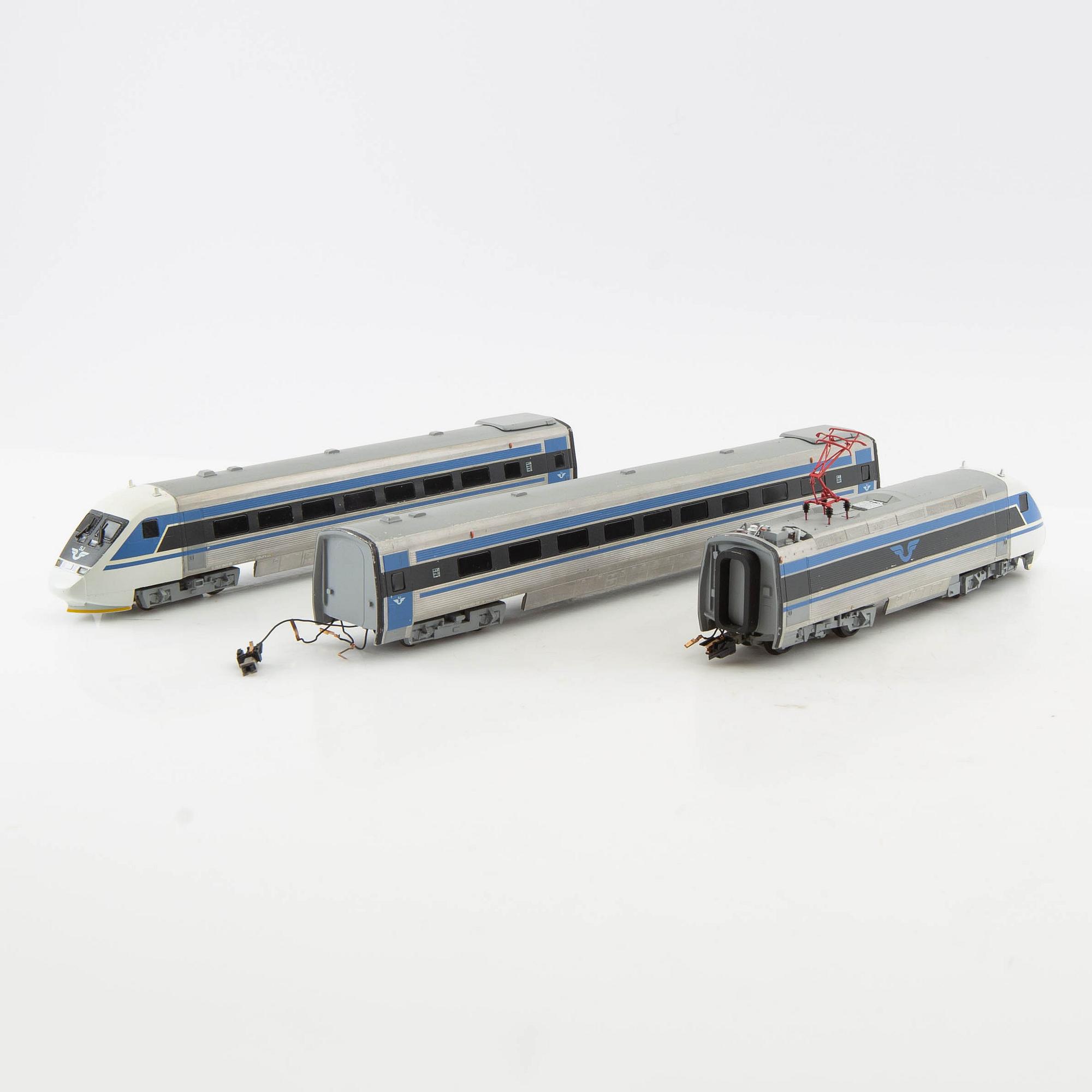 Ellok SJ Litt X2 skala 1/87 loknummer 2001  3 dlr i ask.