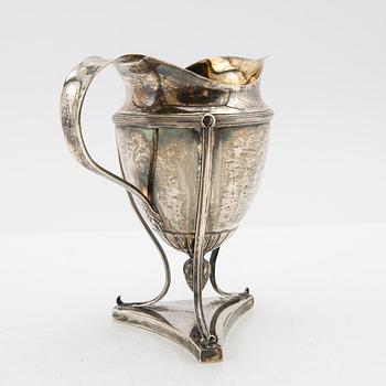 Cream jug, silver, 1806.