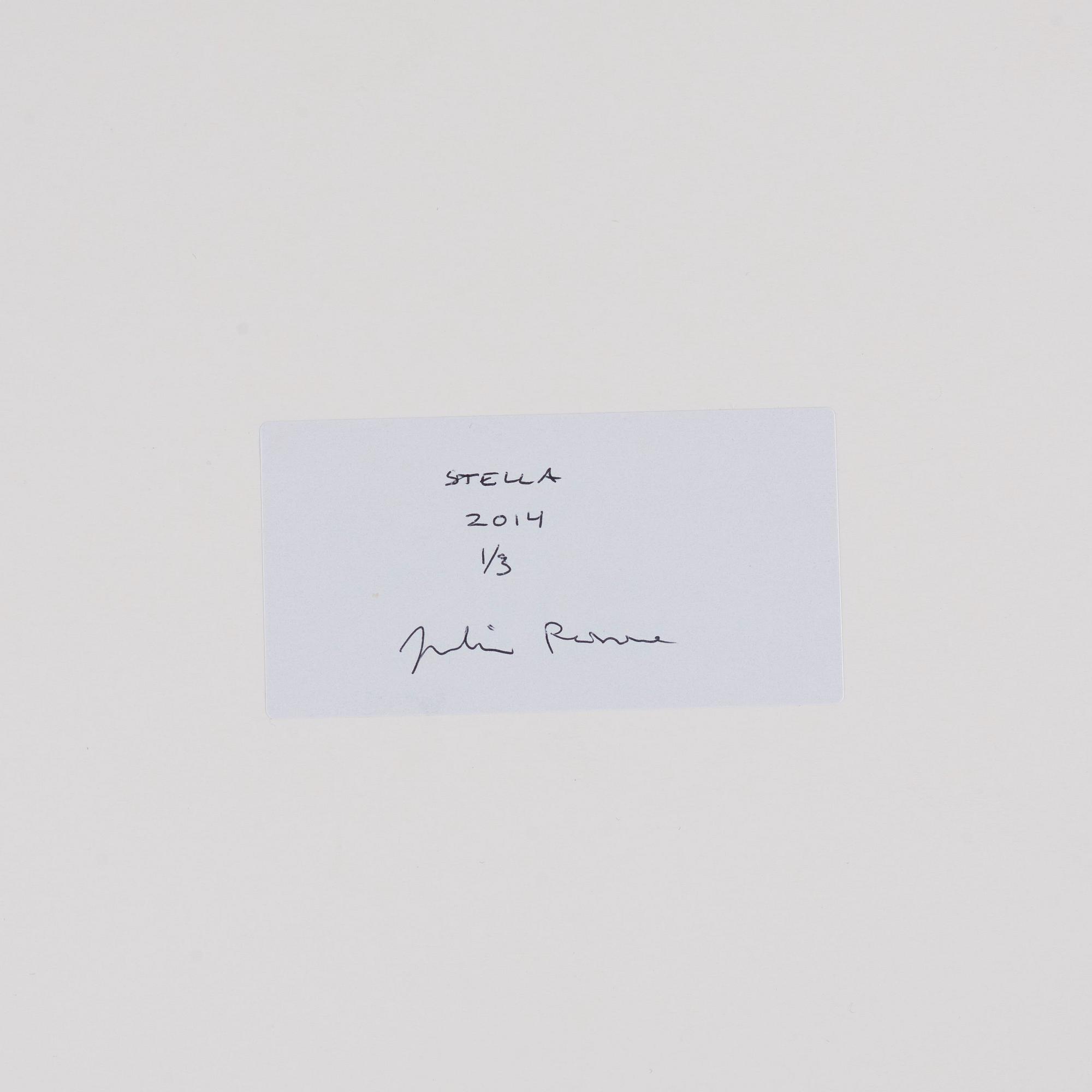 Julia Peirone, "Stella (Bump, Set, Hit and Spike)", 2014.