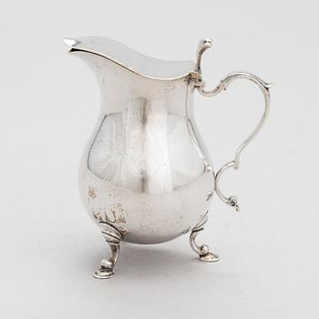 A Russian 18th-century cream jug, Moscow 1771. Rococo.