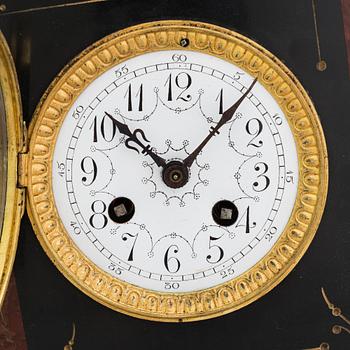 A table pendulum clock, second half of the 19th century.