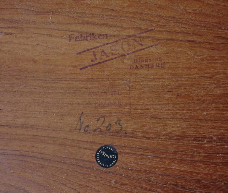 NATTDUKSBORD, Jason, Danmark, 1950/60-tal.