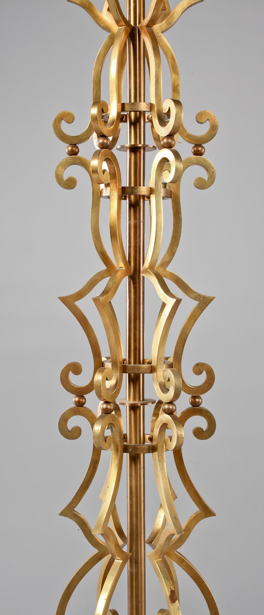 GOLVLAMPA, 1900-talets mitt.