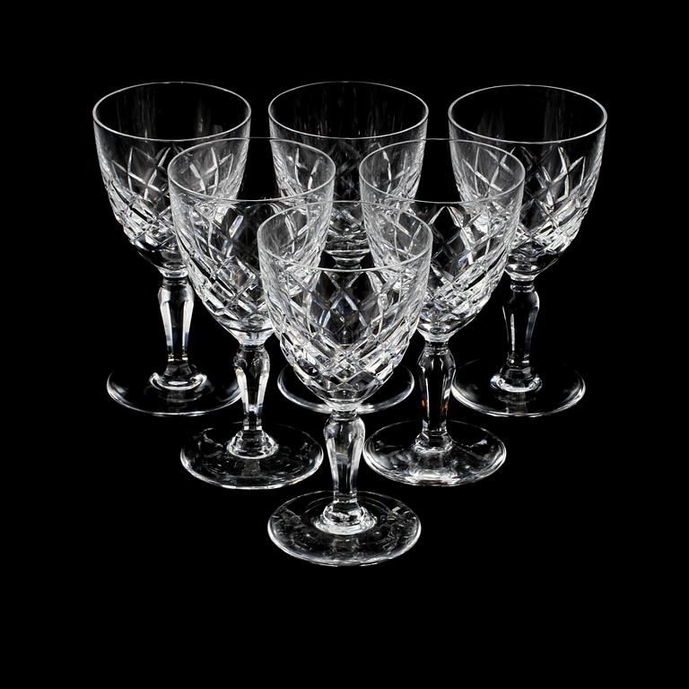 VITVINSGLAS, 17 st, Sverige, 1900-talets andra hälft.