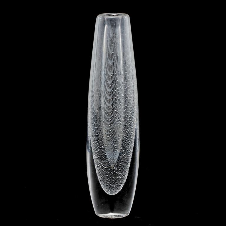 VAS, glas, "Kraka", Sven Palmqvist, Orrefors, 1900-talets andra hälft.