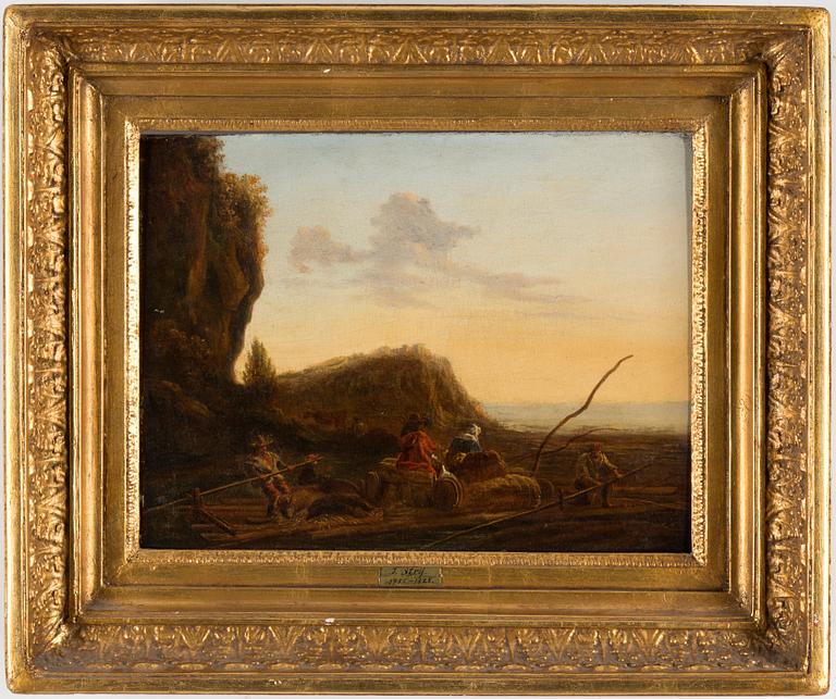 JACOB VAN STRIJ, attributed to. Oil on panel.