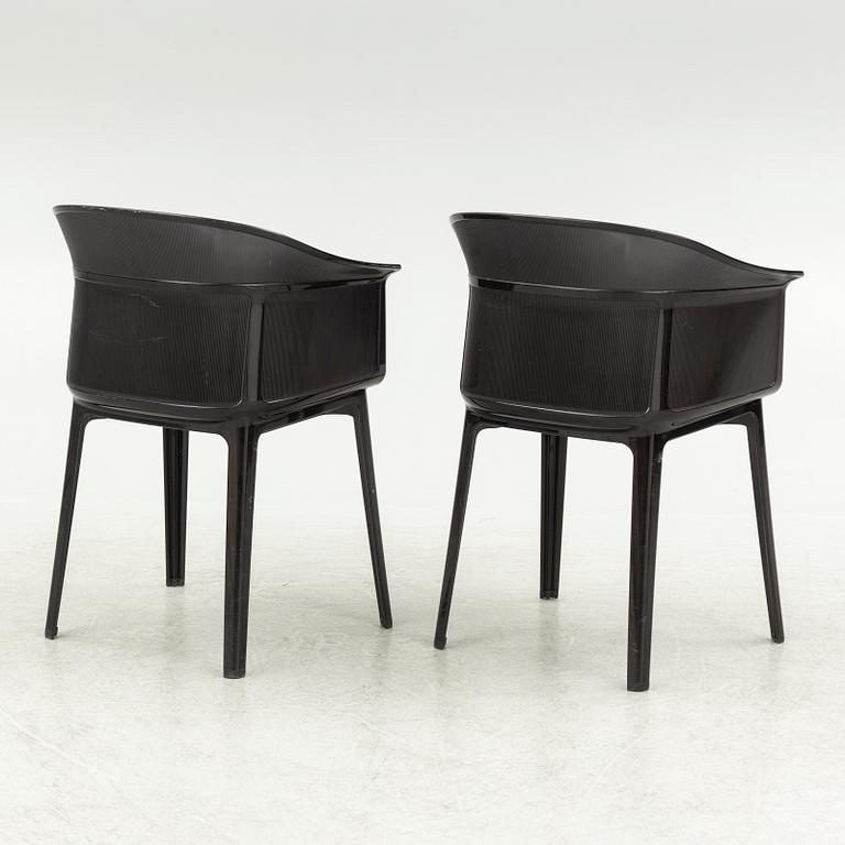 Ronan & Erwan Bouroullec, a set of eleven 'Papyrus' chairs, Kartell, Italy.