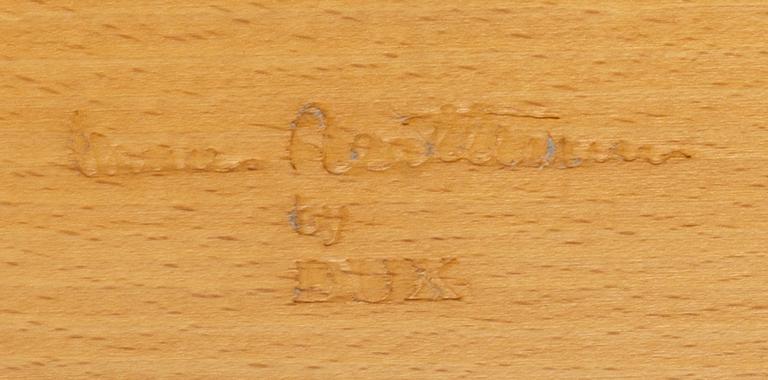 BRUNO MATHSSON, fåtölj, "Eva hög", Dux, 1900-talets slut.