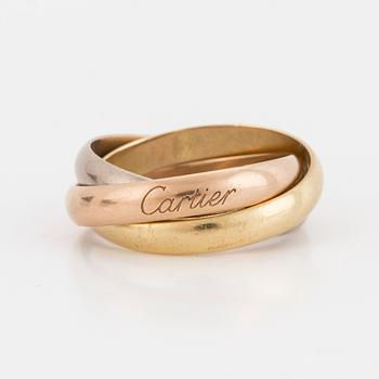 A 'Trinity' ring by Cartier.