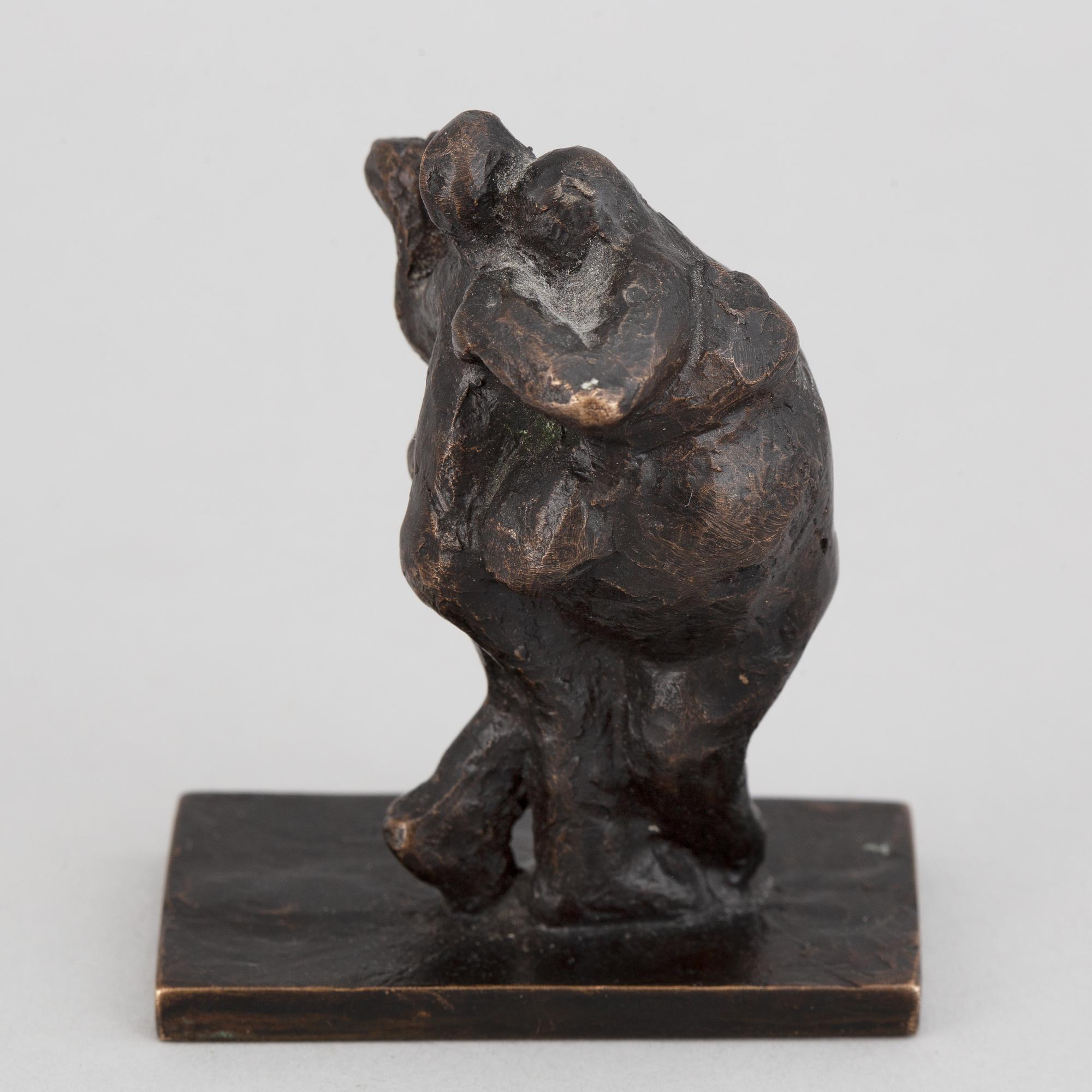 Keld Moseholm-Jörgensen, Sculpture. Bronze. Signed and numbered. Height 7 cm.