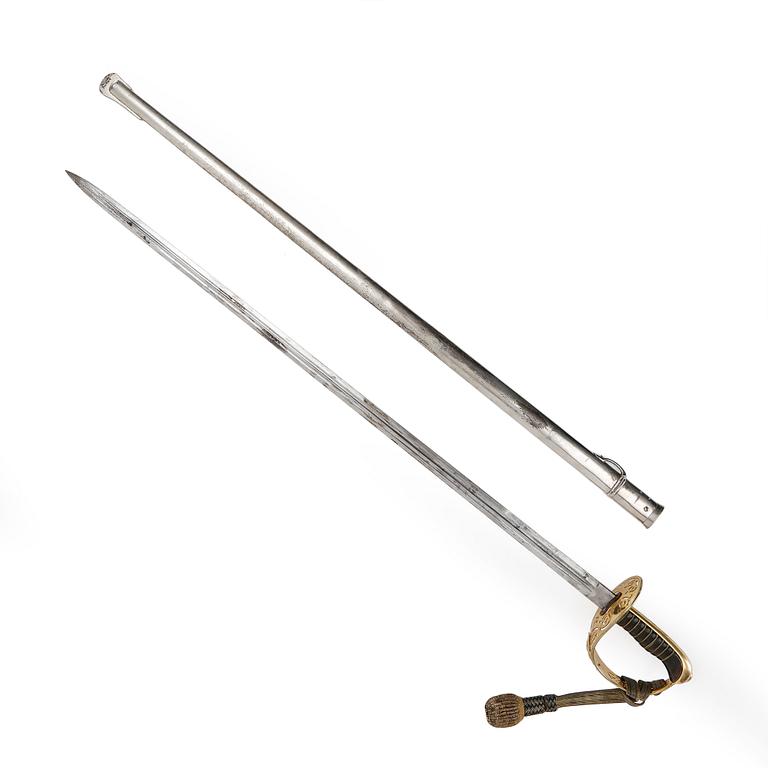 UNIFORMSUPPSÄTTNING, 10 delar, Sverige, Smålands husarer, 1900-talets början.