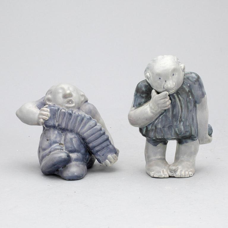 FIGURINER, 2st, keramik, Åke Holm.