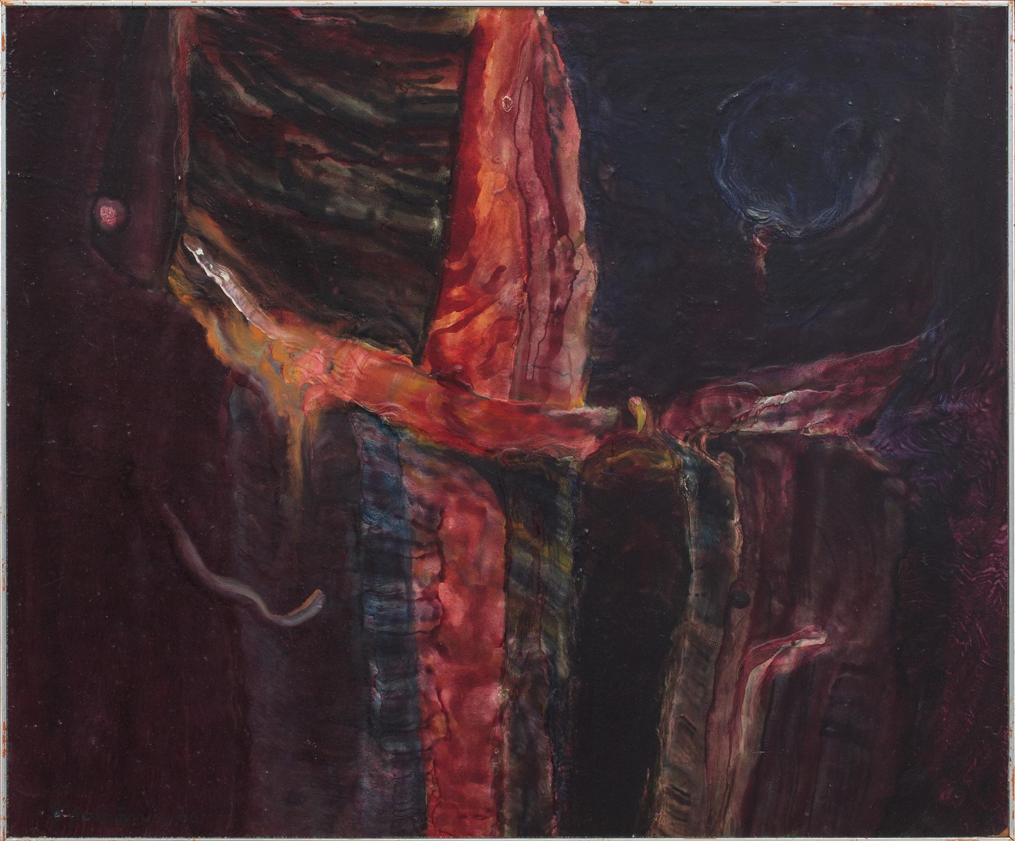 HARRY BOOSTRÖM, olja på pannå, signerad och daterad -66.