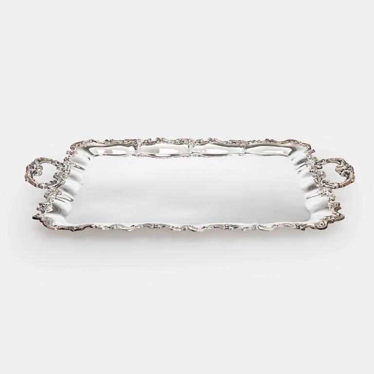 Tarjotin, hopeaa, Kultakeskus, Hämeenlinna 2008.