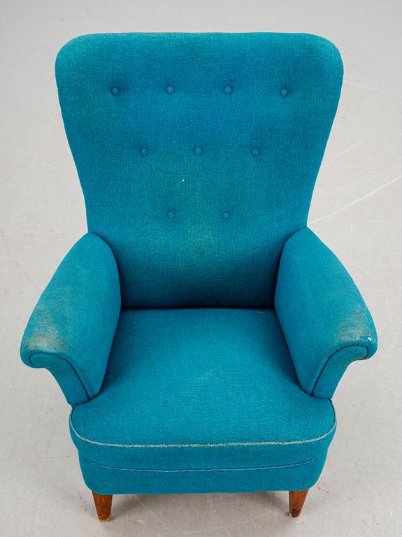 FÅTÖLJ, 1940/50-tal.