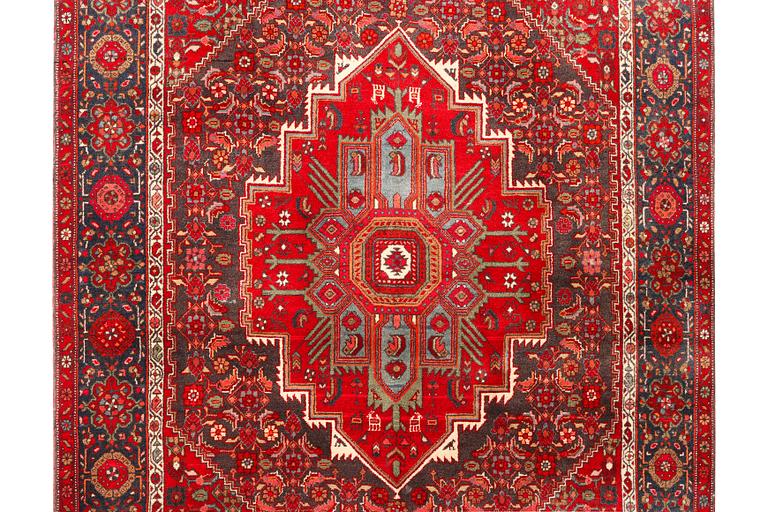 A Bidjar carpet, Old, c. 205 x 130 cm.