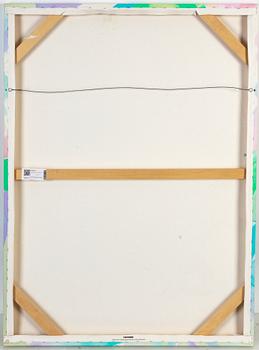 Michael Manning, mixed media on canvas, executed in 2013.