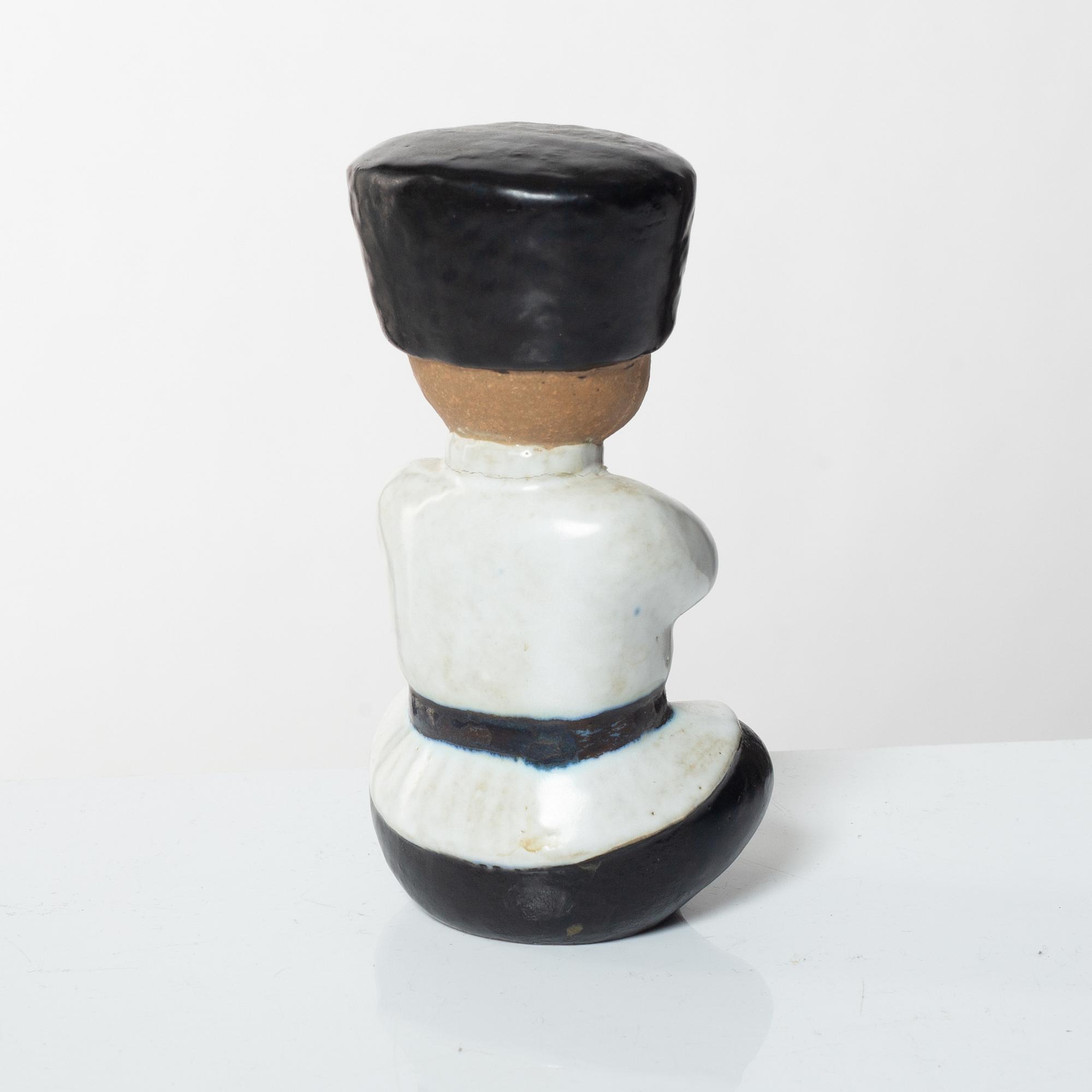 Lisa Larson, figurines, 8 pcs, "Children of the World", Gustavsberg.