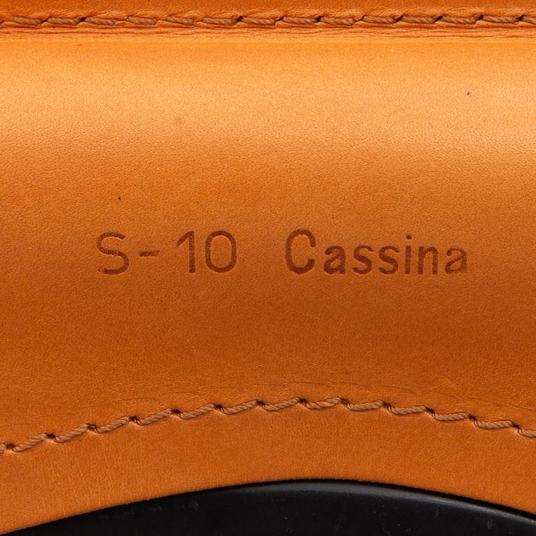 Mario Bellini, stolar, 8 st, modell "412 CAB", Cassina, Italien.