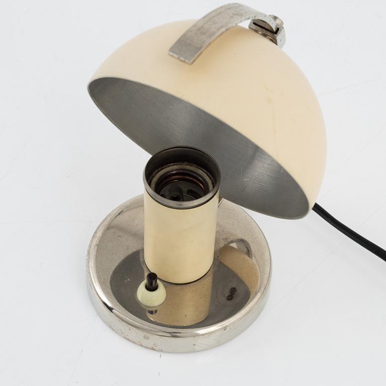 Erik Tidstrand, bordslampa, funkis, Nordiska Kompaniet, 1930-tal.