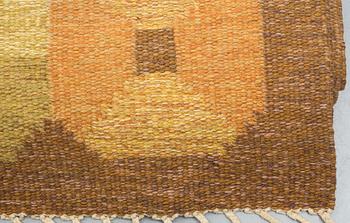 MATTA, rölakan, Ulla Parkdal, 1900-talets mitt. Ca 245 x 170 cm.