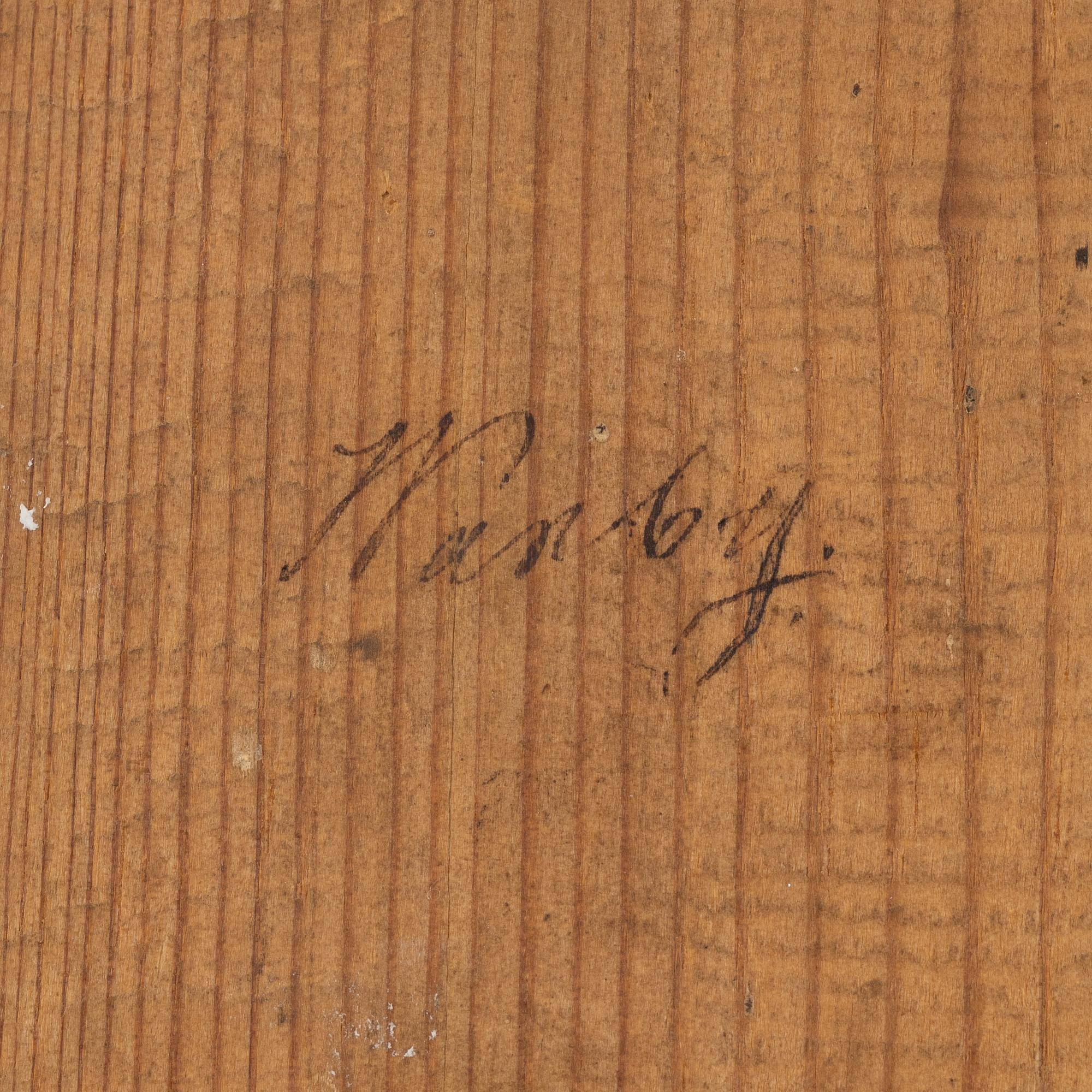 Spegellampetter, ett par, Rokokostil, 1800-tal.