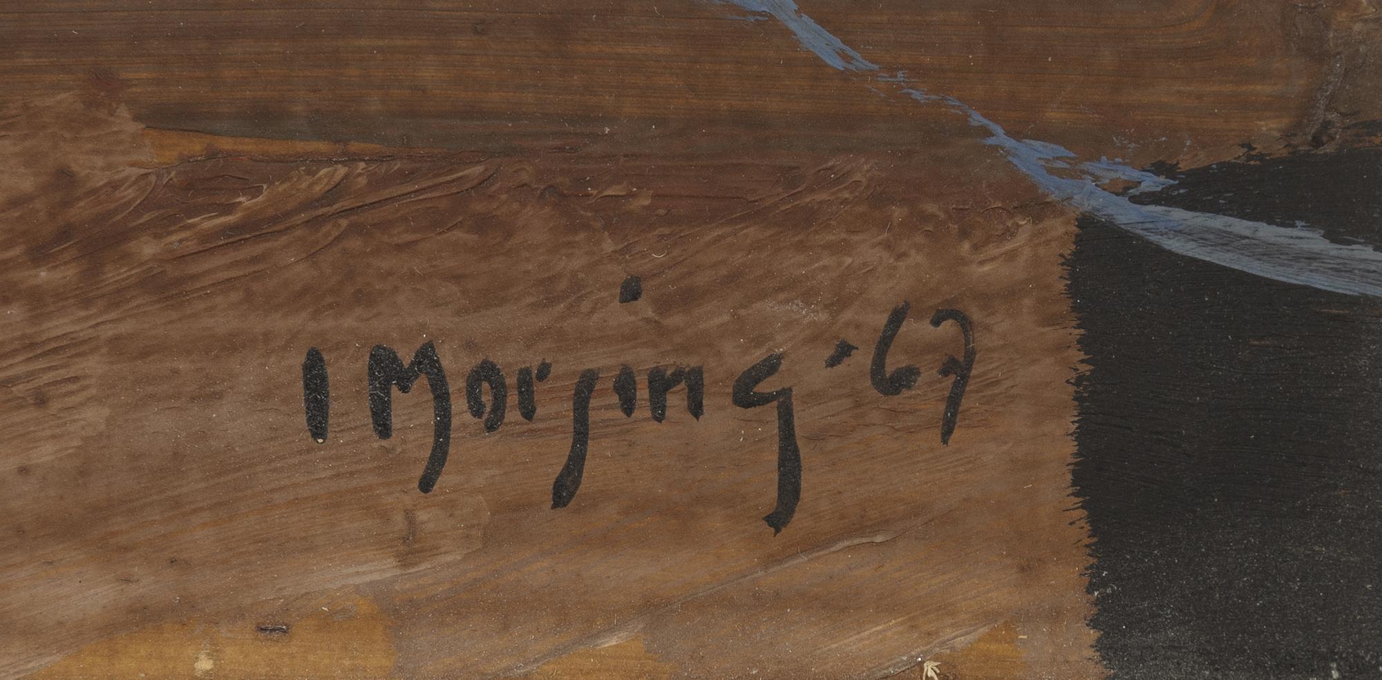 Ivar Morsing, oil on paper panel, signed and dated -67.