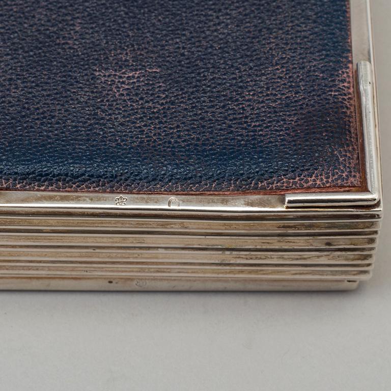 A 1950's Danish silver cigarettcase.