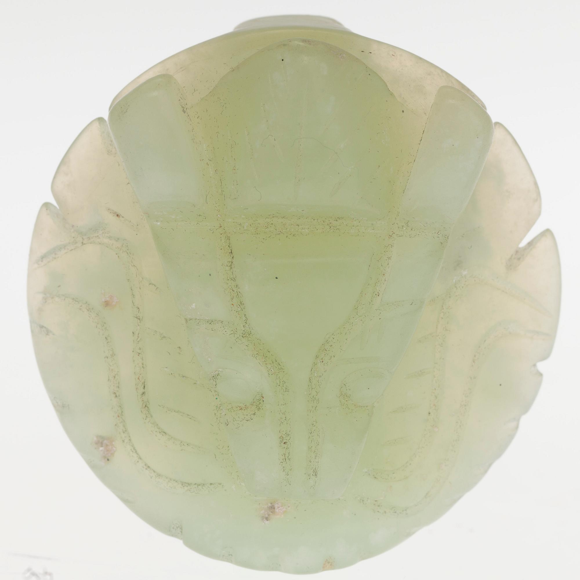 SPÄNNE, jadeit, Kina.