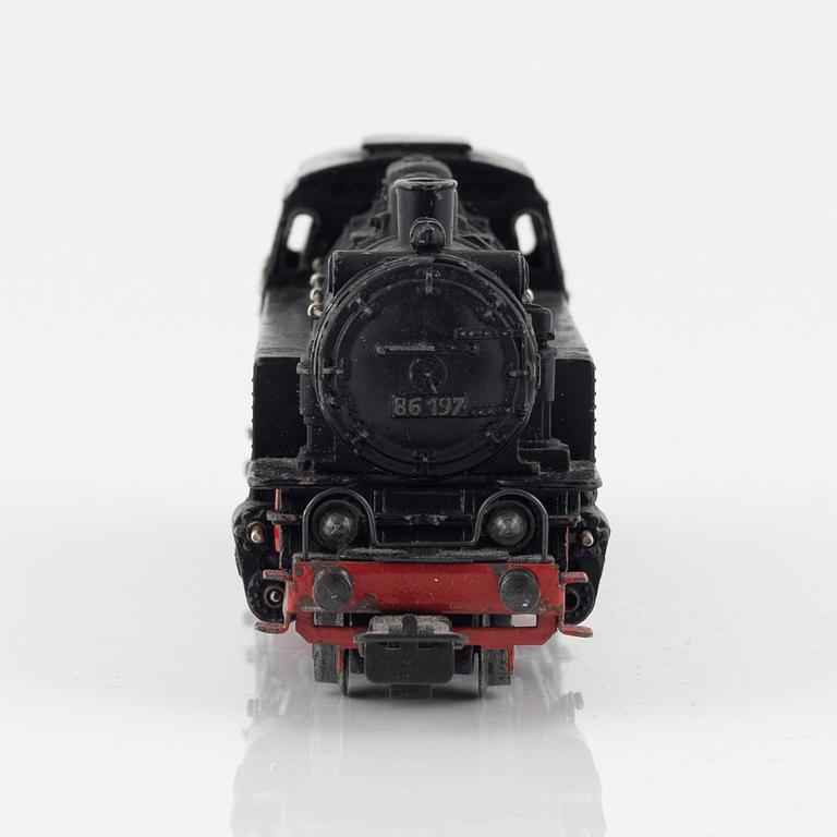 Märklin, ånglok modell TT 800, spår H0, 1950-tal.