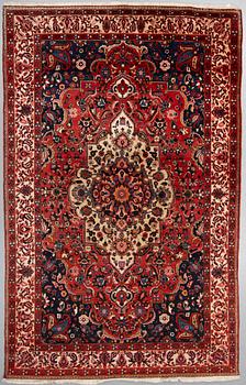 A CARPET, Old Bakhtiari, around 335 x 210 cm.