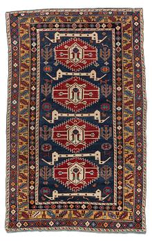 439. An antique Karagashli rug, northeast Caucasus, c. 165 x 101 cm.