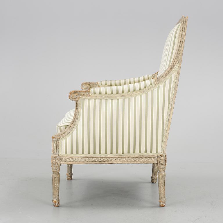 BERGERE, Louis XVI-stil 1800-tal.