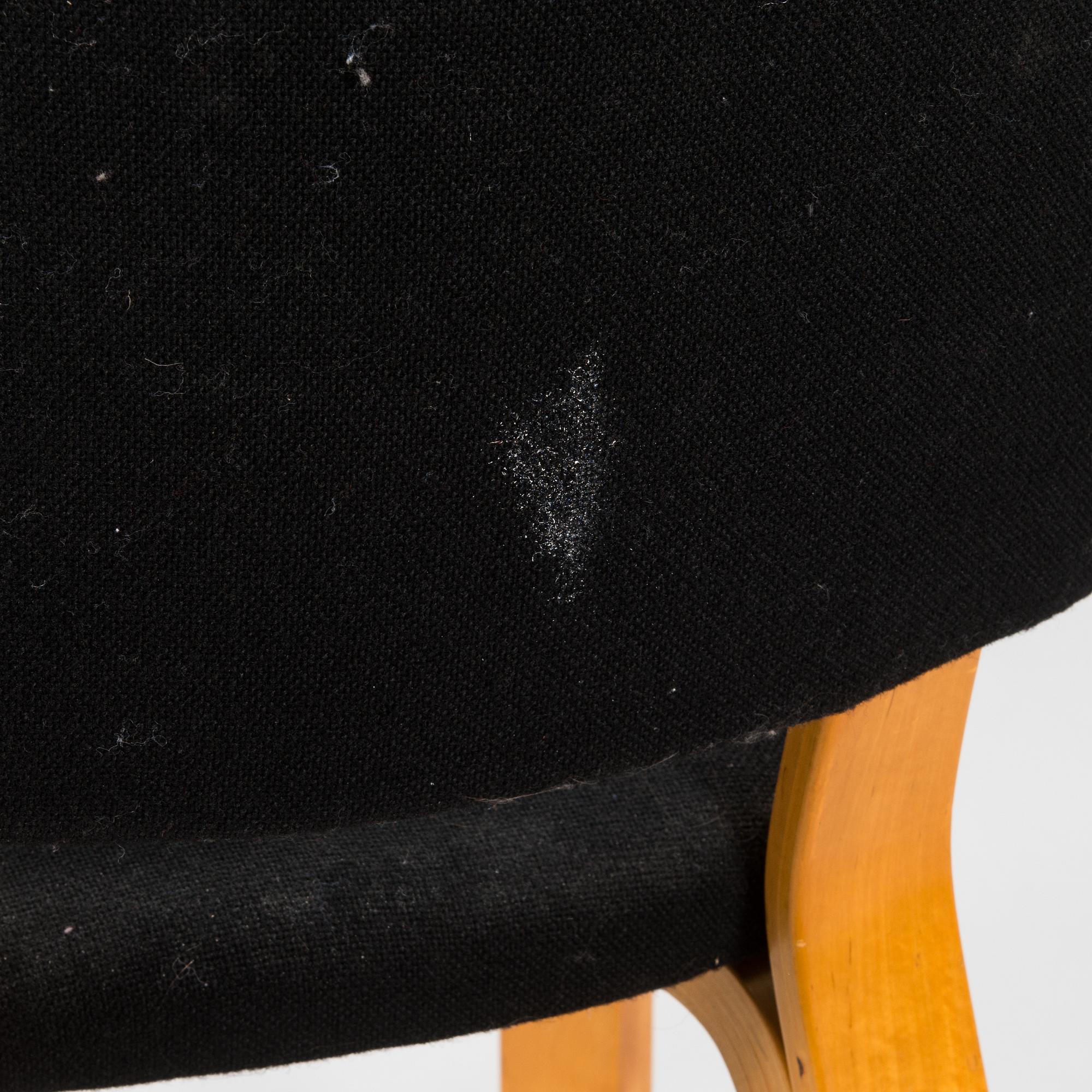 Alvar Aalto, stolar, 4 st, modell 62 för Aalto Design, Hedemora 1946-1956.