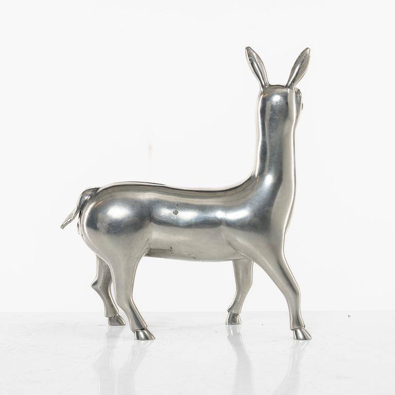 Estrid Ericson, a pewter sculpture of a "Chinese hind", Svenskt Tenn, Stockholm 1993.