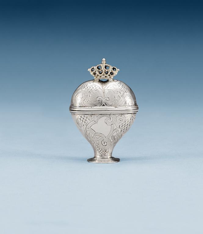 LUKTDOSA, av Ernst Peter Michelsen Römer, Kristiania 1755.