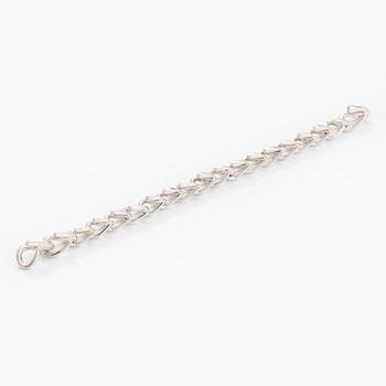 Tiffany & Co, a sterling silver "Forge" bracelet.