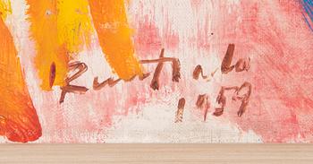 Eino Ruutsalo, Vihreäpukuinen nainen.