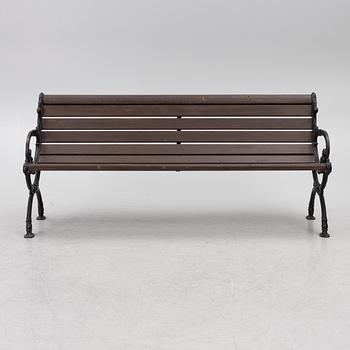 Trädgårdssoffa, Norrahamars bruk, 1900-talets slut.