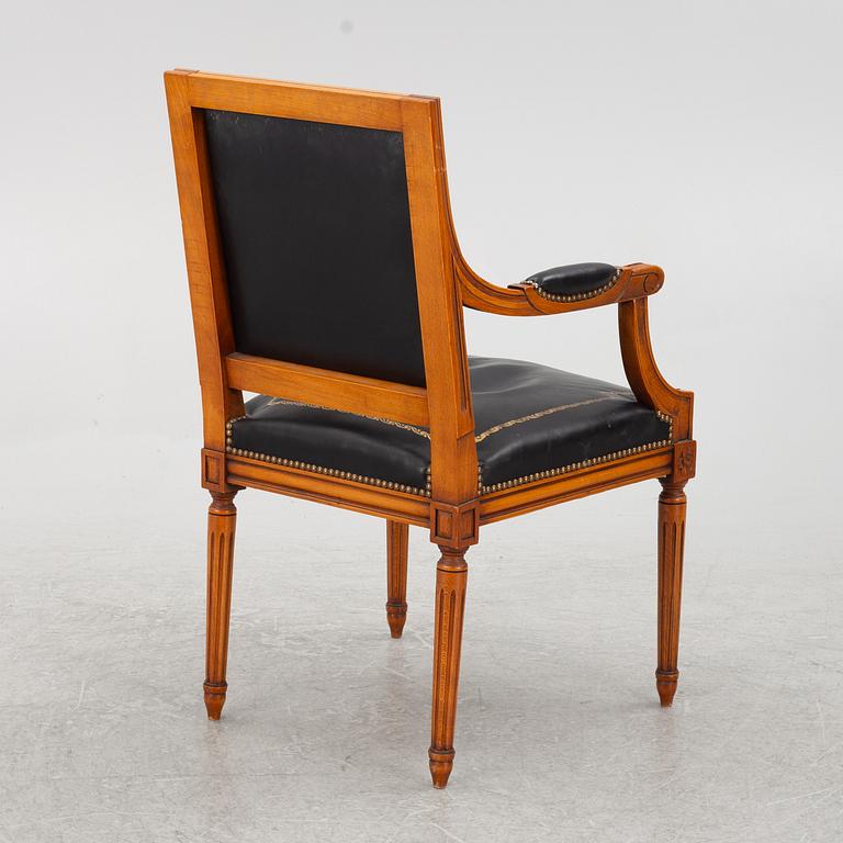 Desk with chair, second half of the 20th century.