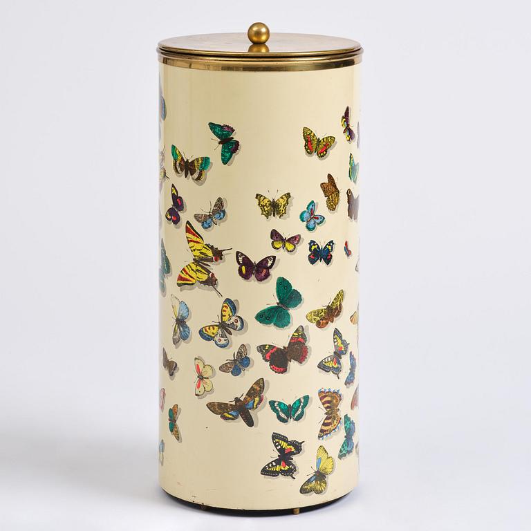 Piero Fornasetti, paraplyställ med lock, Milano, Italien.